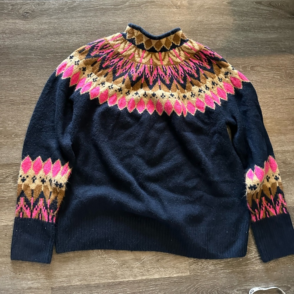 Vibrant Mock Turtle Neck